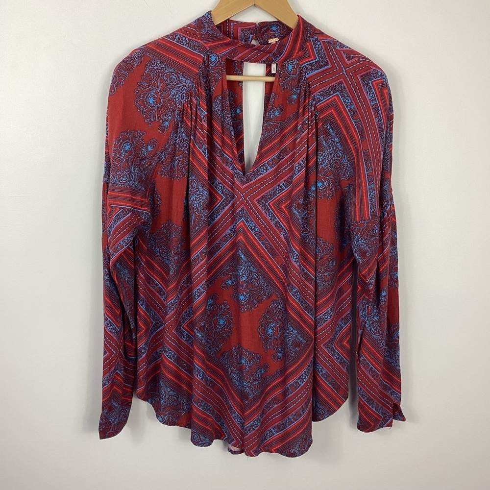 Free People Walking On A Dream Tunic Top Size XS